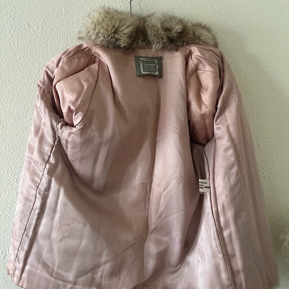 Saga Fox Genuine Norwegian Blue Fox Fur Coat – Luxury Natural Fur—size M - Picture 14 of 16